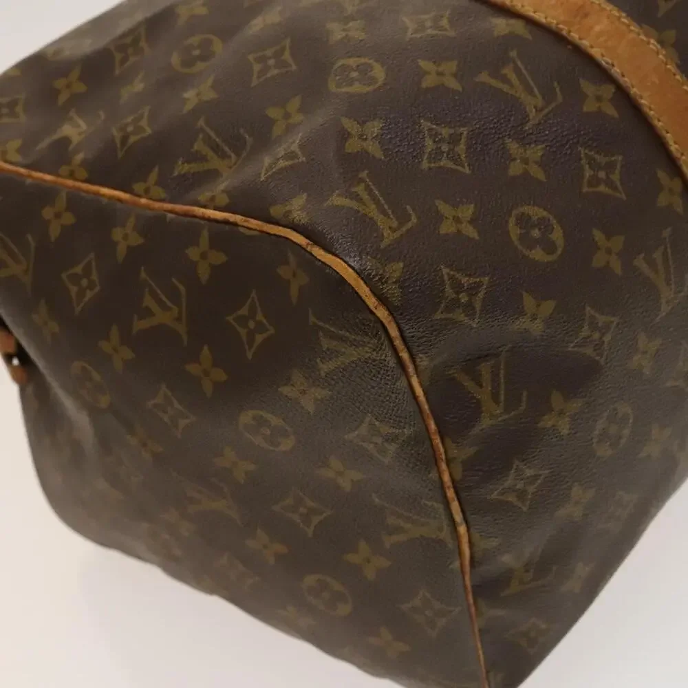 LOUIS VUITTON Monogram Sac Spool 45 Boston Bag M41624